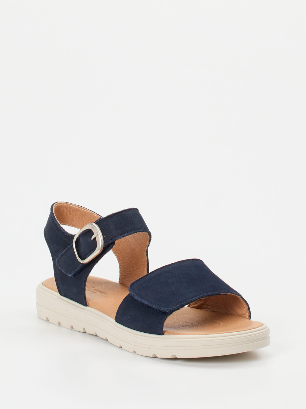 Ralph Harrison Classic – Sandale aus Nubukleder marineblau