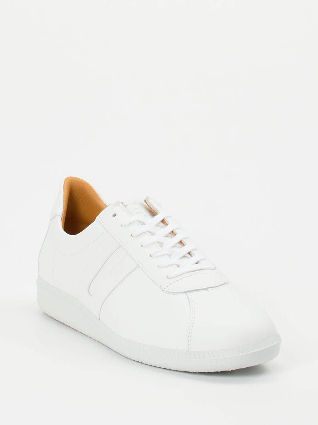 Ludwig Reiter – Sneaker aus Kalbleder in Weiß