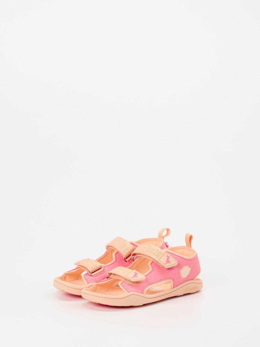 Affenzahn – Kindersandalen aus Textil in Rosa