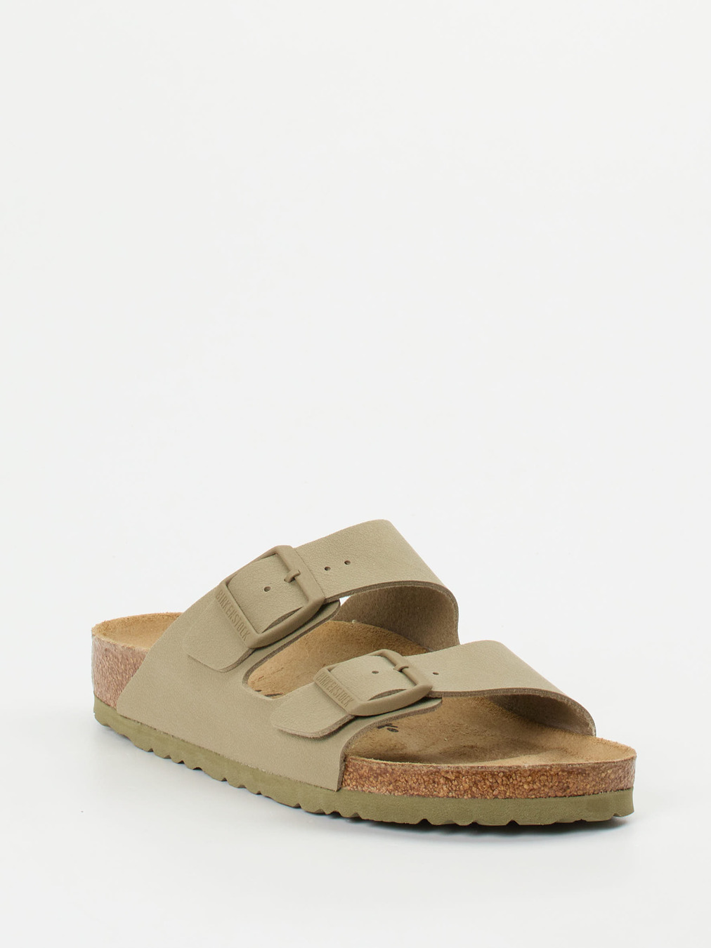 Birkenstock – Zweiriemer-Pantolette aus Synthetik grün