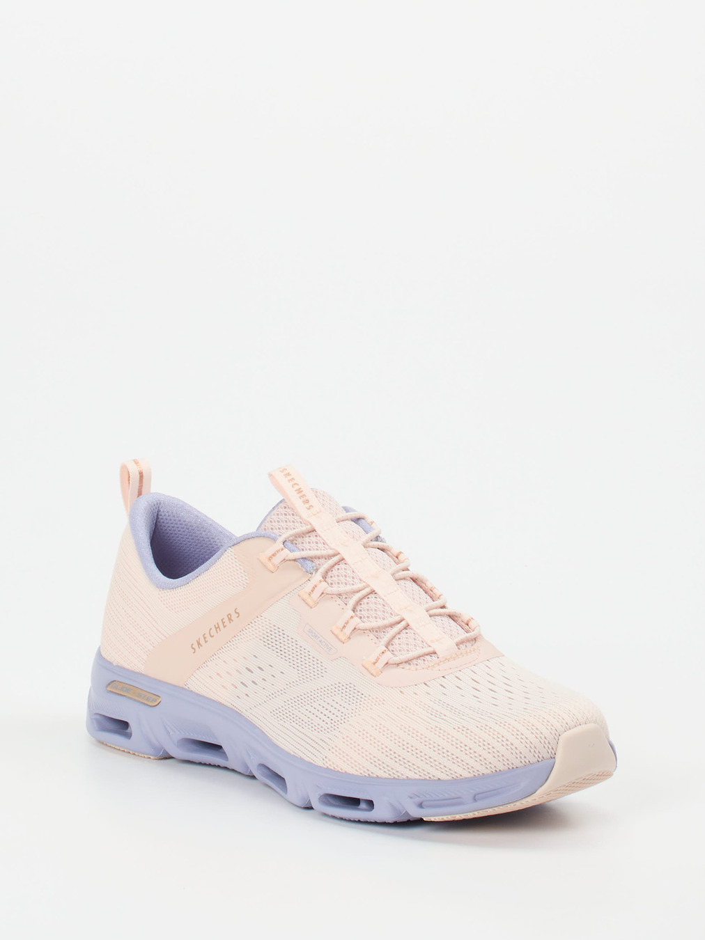 Skechers – Performance-Sneaker aus Textil in Rosa