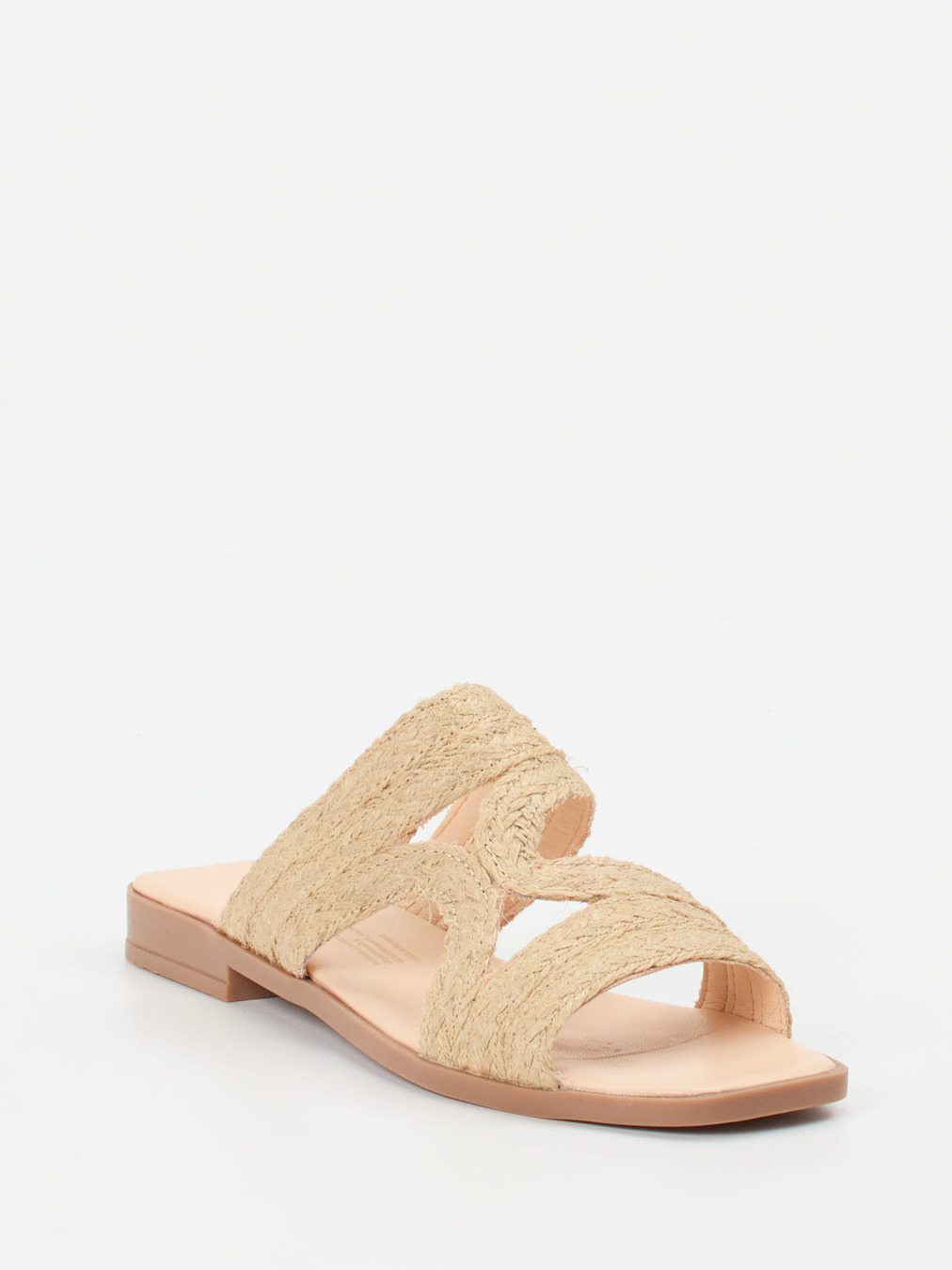 Werner – Pantolette aus Jute in Naturfaser-Optik