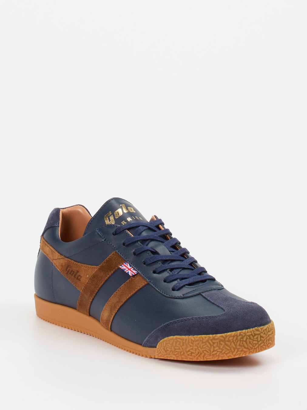 GOLA – Retro-Sneaker aus Kalbleder Dunkelblau