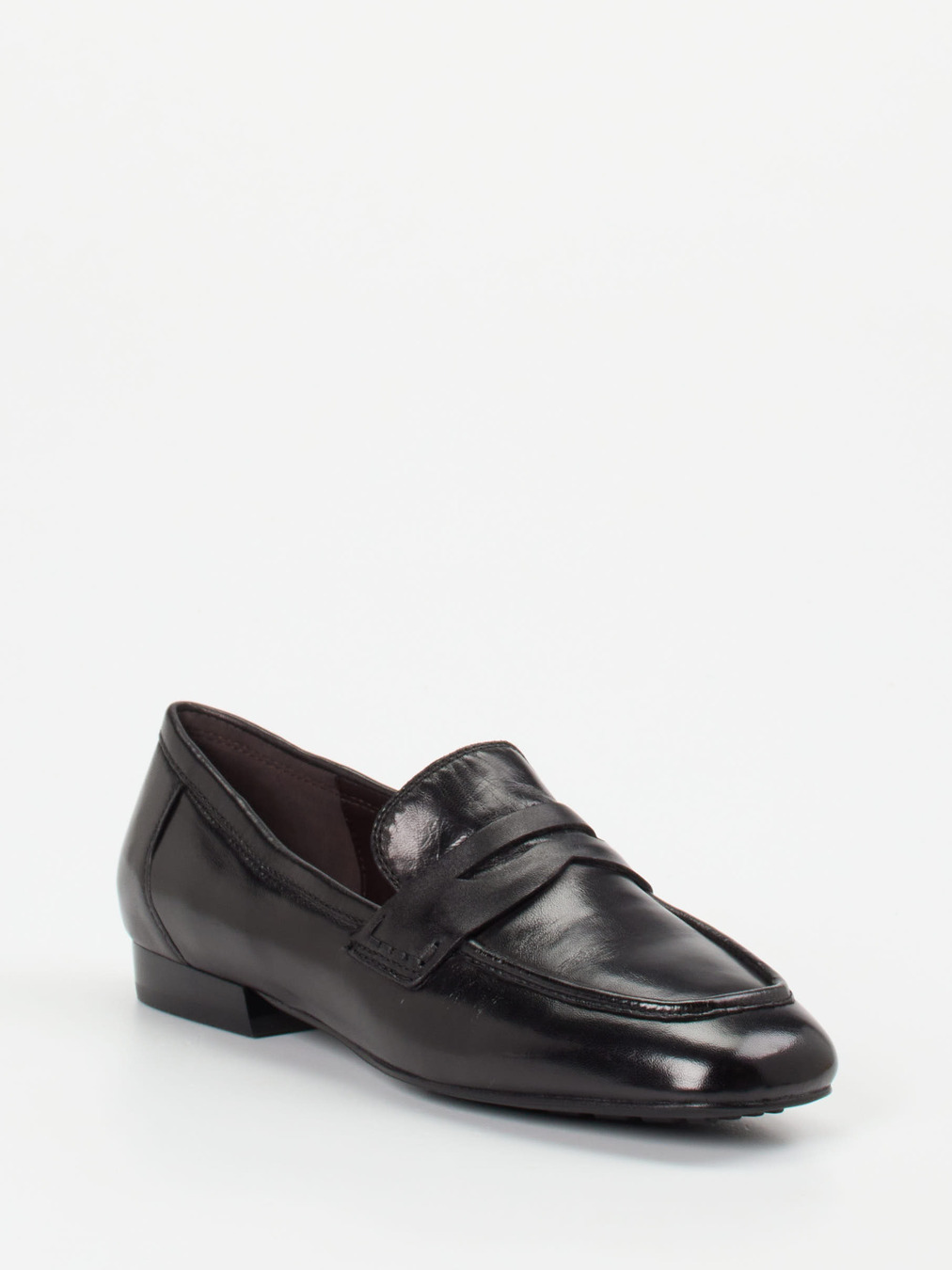 Ginger & Glove – Loafer aus Lammleder Schwarz