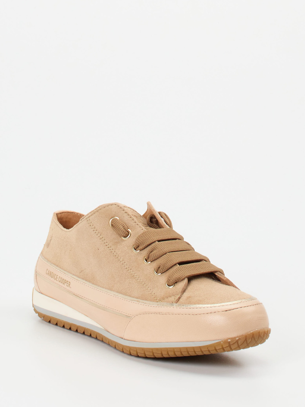 Candice Cooper – Sneaker aus Veloursleder in Braun
