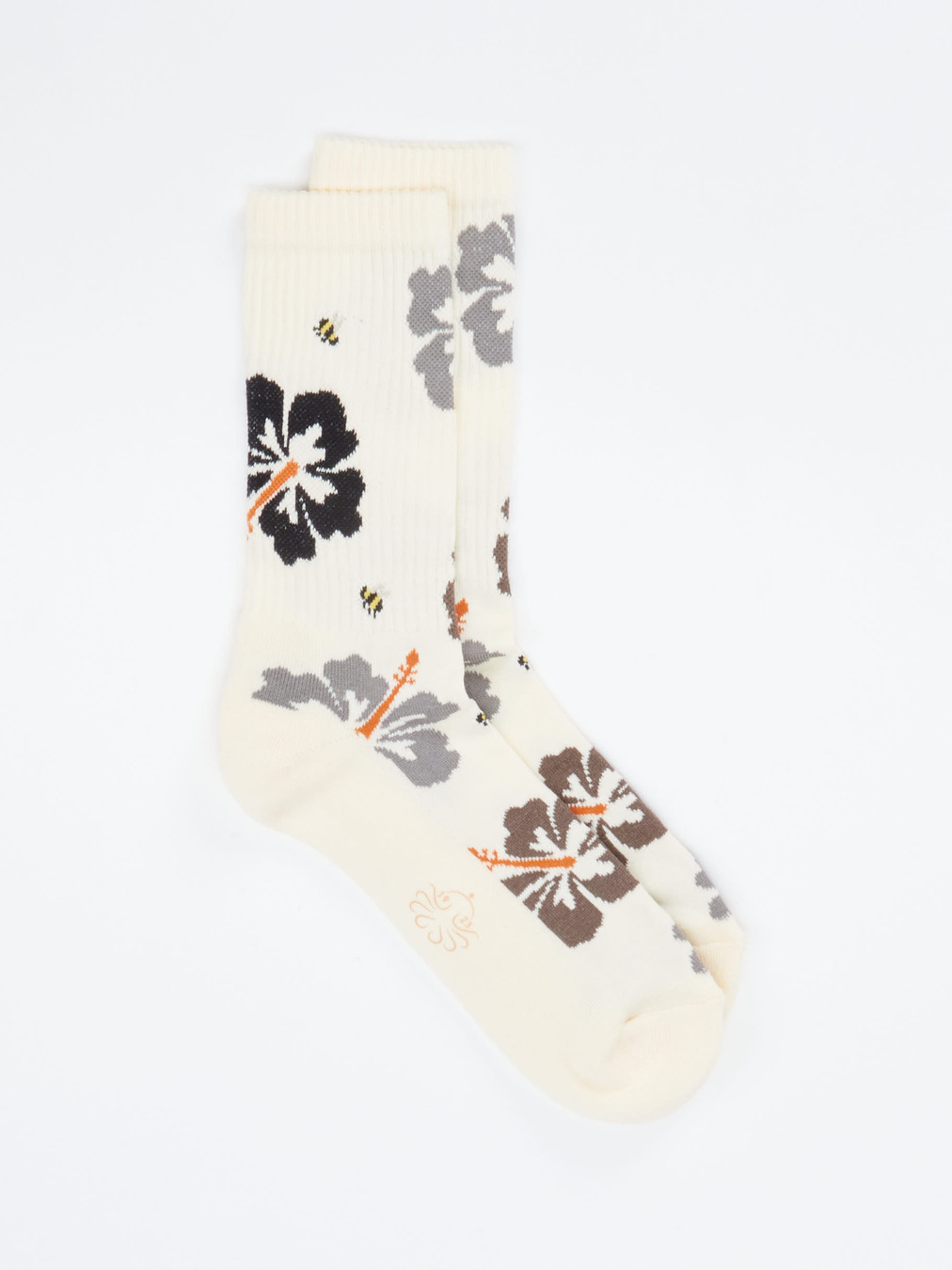 Damensocken gemustert