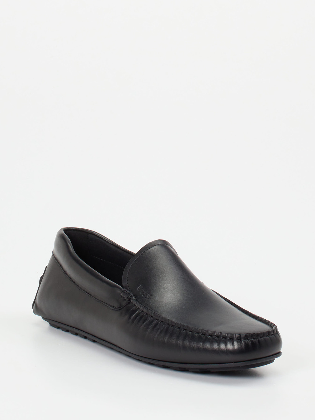 Boss – Mokassin aus Kalbleder in Schwarz