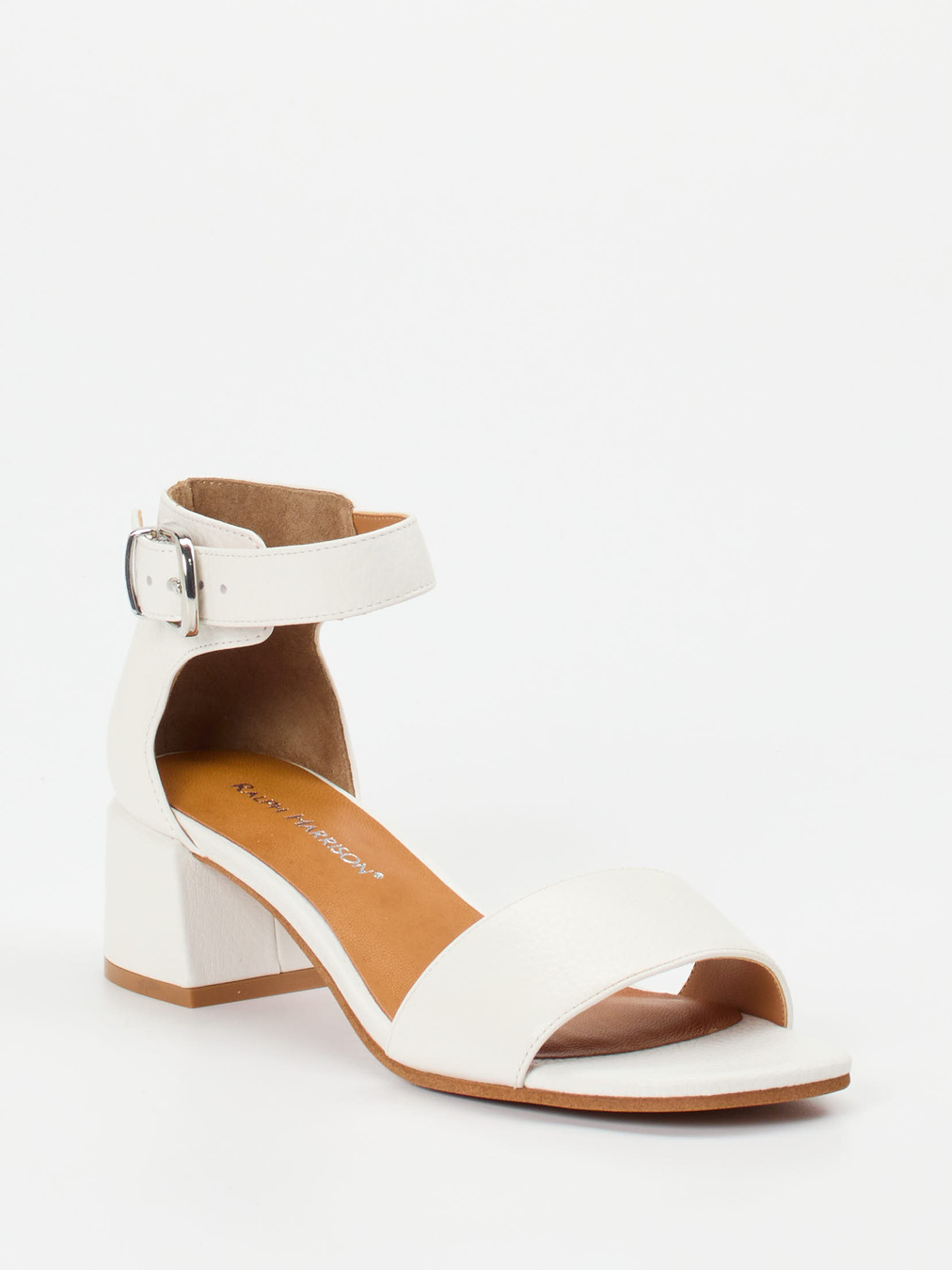 Ralph Harrison – Sandalen aus Kalbleder Offwhite