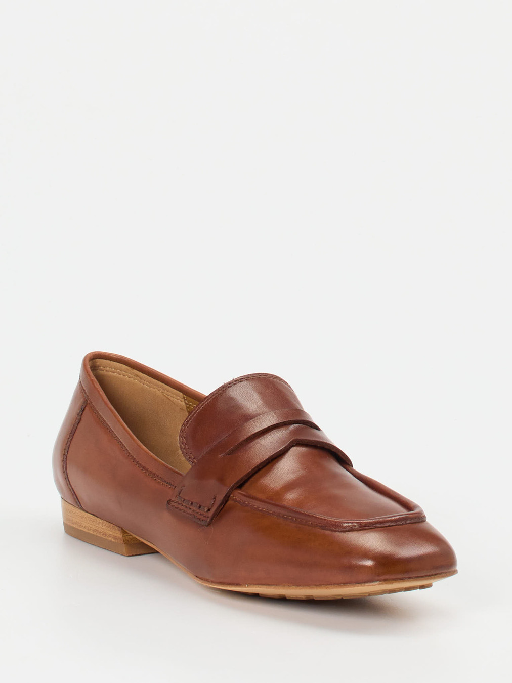 Ginger & Glove – Loafer aus Kalbleder Braun