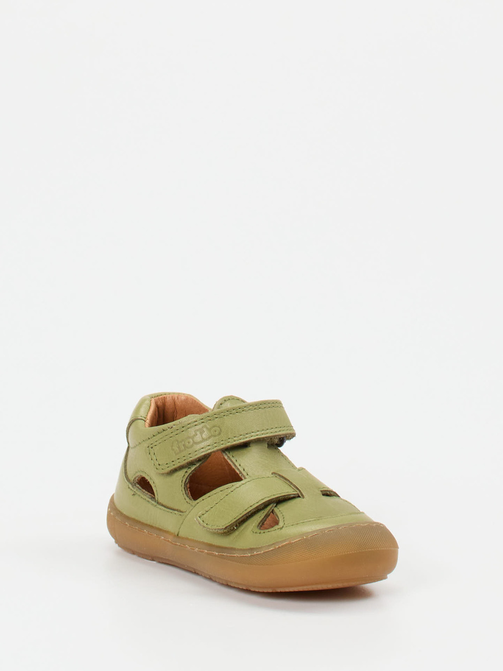 Froddo – Lauflernsandalen aus Kalbleder Olivgrün
