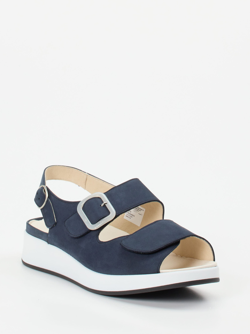 Solidus – Sandalen aus Nubukleder Dunkelblau