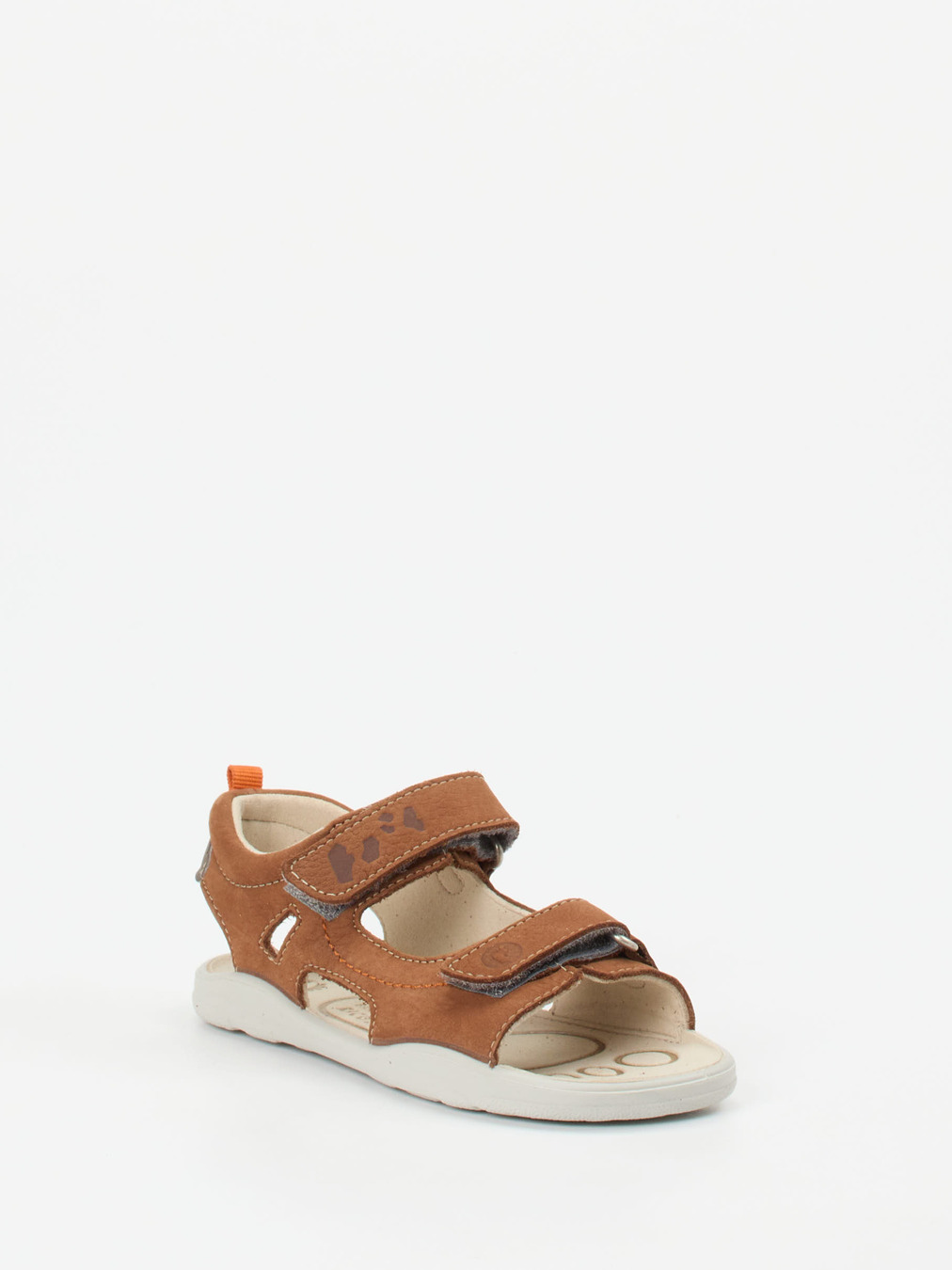 Ricosta – Klettsandalen aus Nubukleder rostbraun