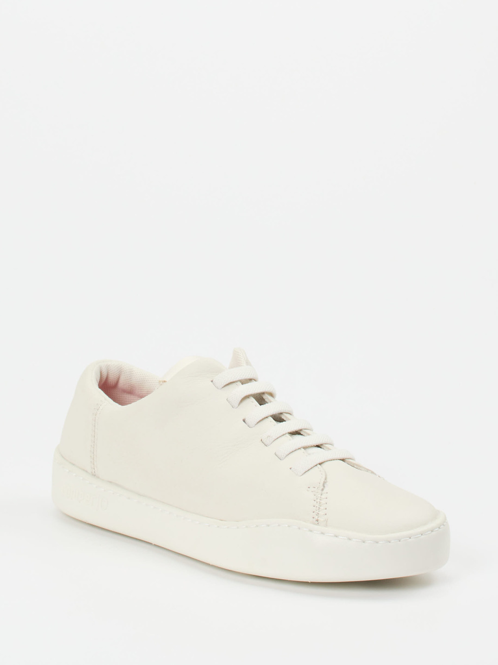 Camper – Sneaker aus Kalbleder in Cremeweiß