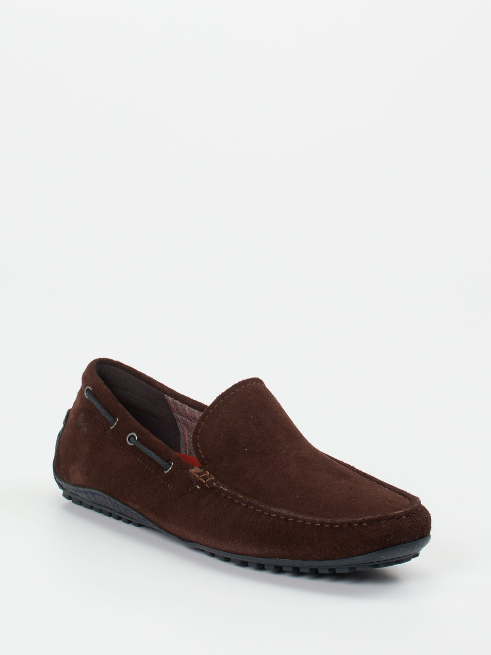 Sioux – Mokassin aus Veloursleder dunkelbraun