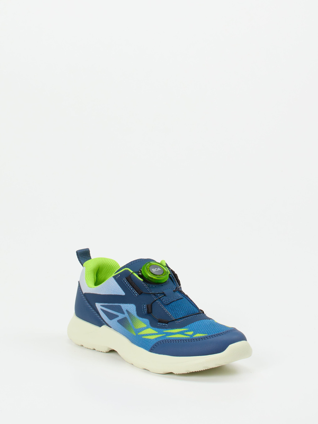 Superfit – Sneaker aus Synthetik mit Neonakzenten