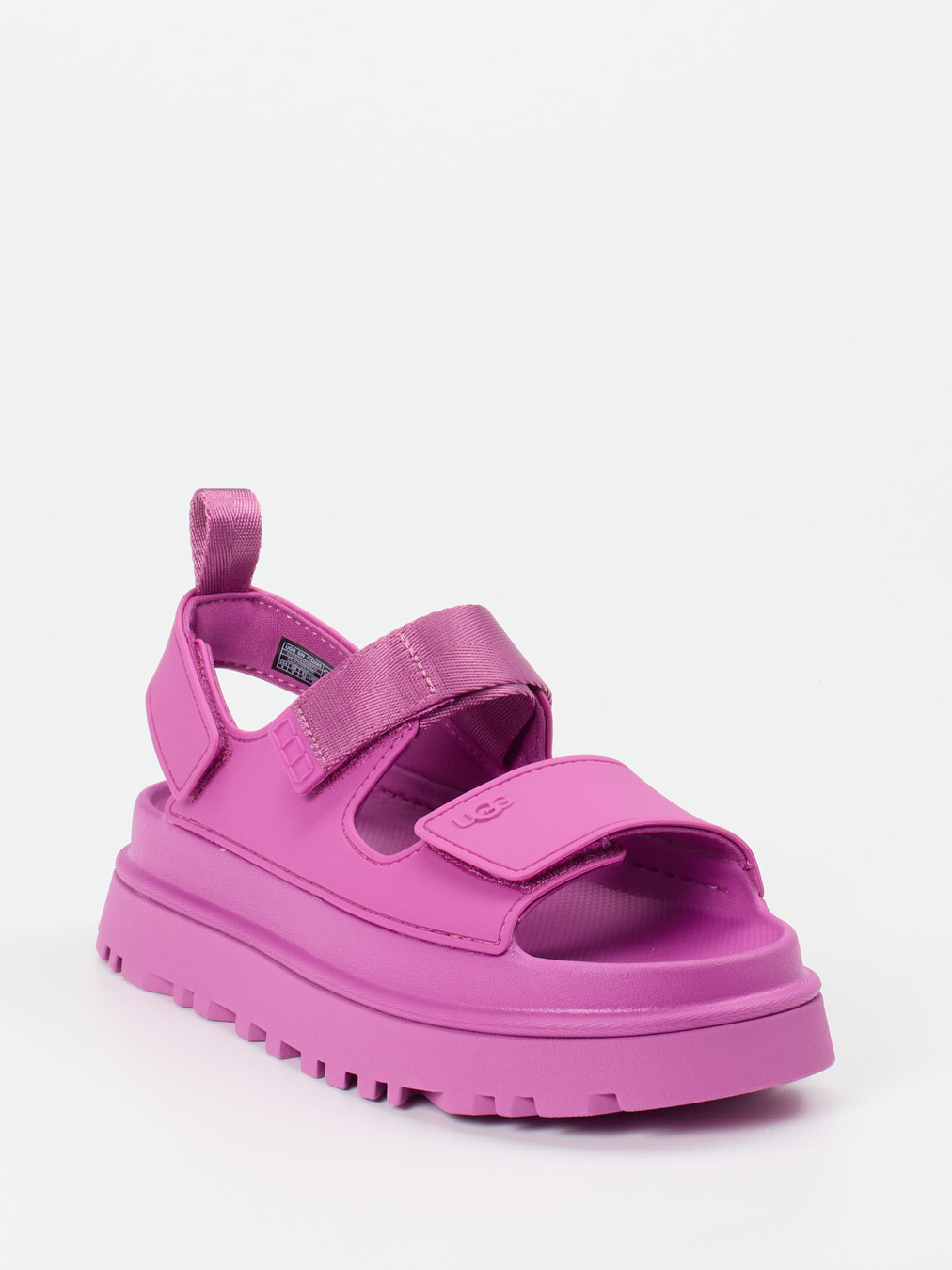 UGG – Chunky-Sandalen aus Gummi in Pink