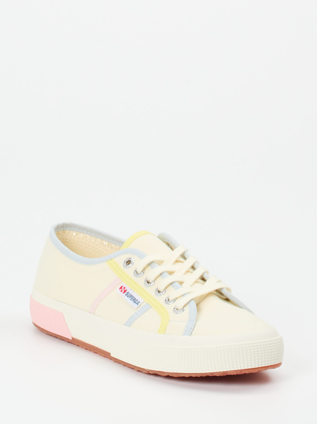 Superga – Sneaker aus Canvas in Pastelloptik