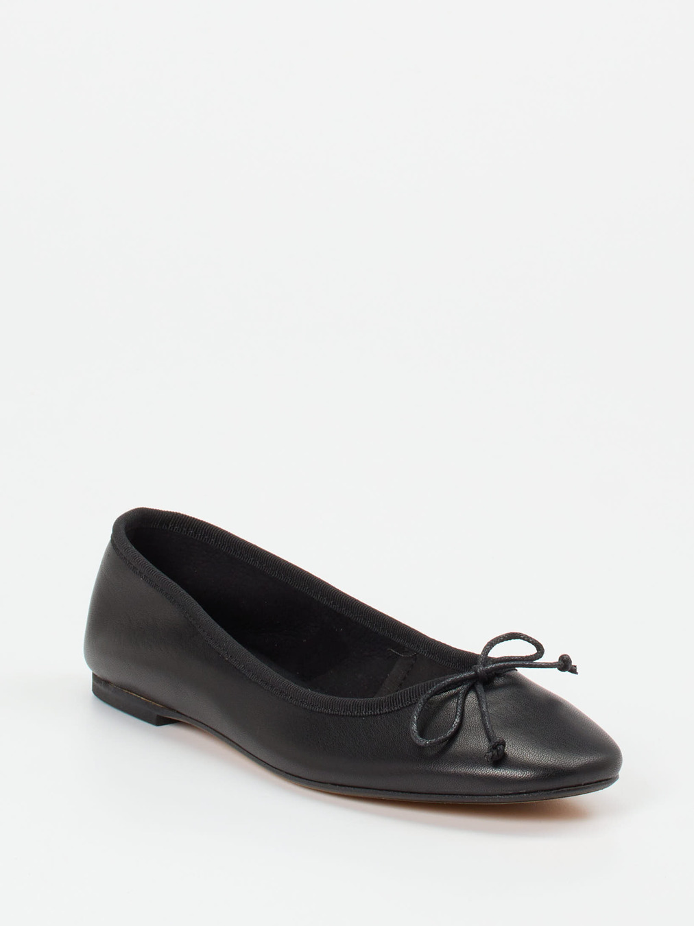 Andrea Puccini – Ballerinas aus Lammleder schwarz