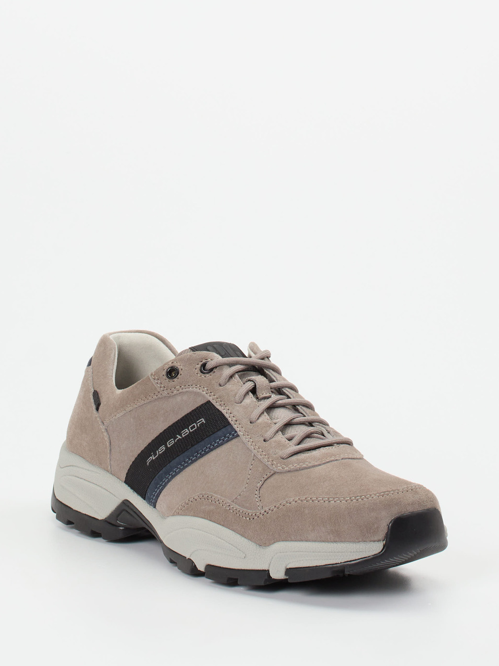 Pius Gabor – Outdoor-Sneaker aus Veloursleder grau