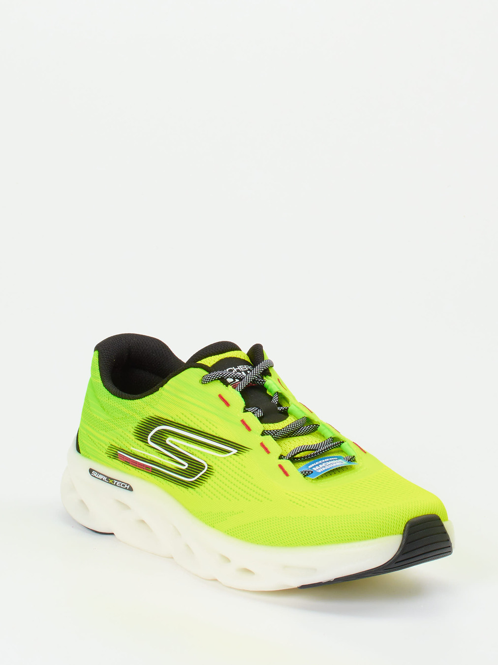 Skechers – Sneaker aus Meshtextil Neongrün