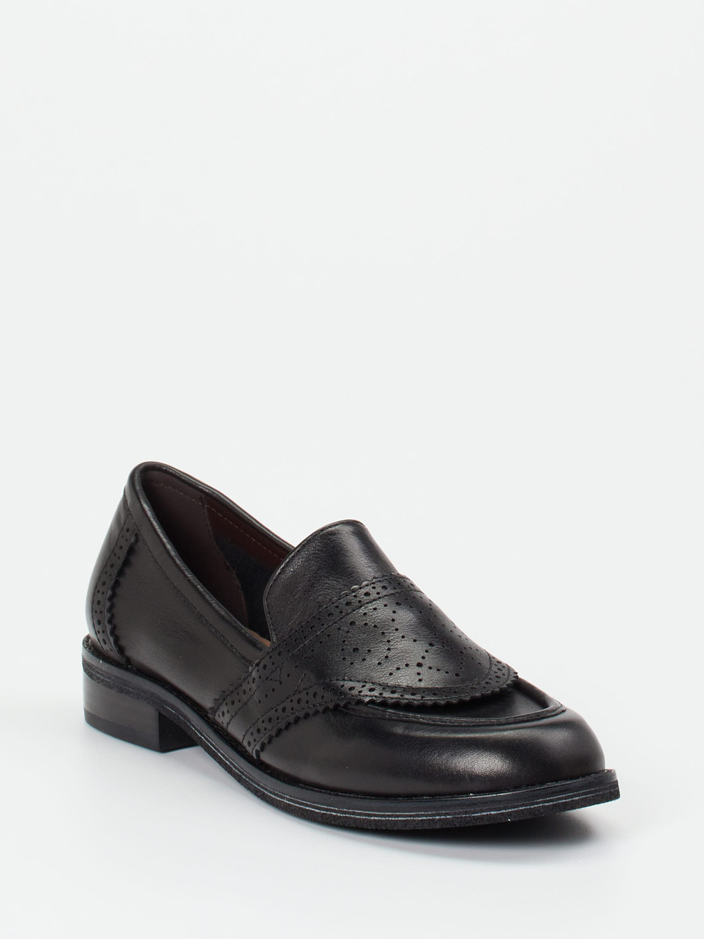 Ginger & Glove – Loafer aus Kalbleder Schwarz