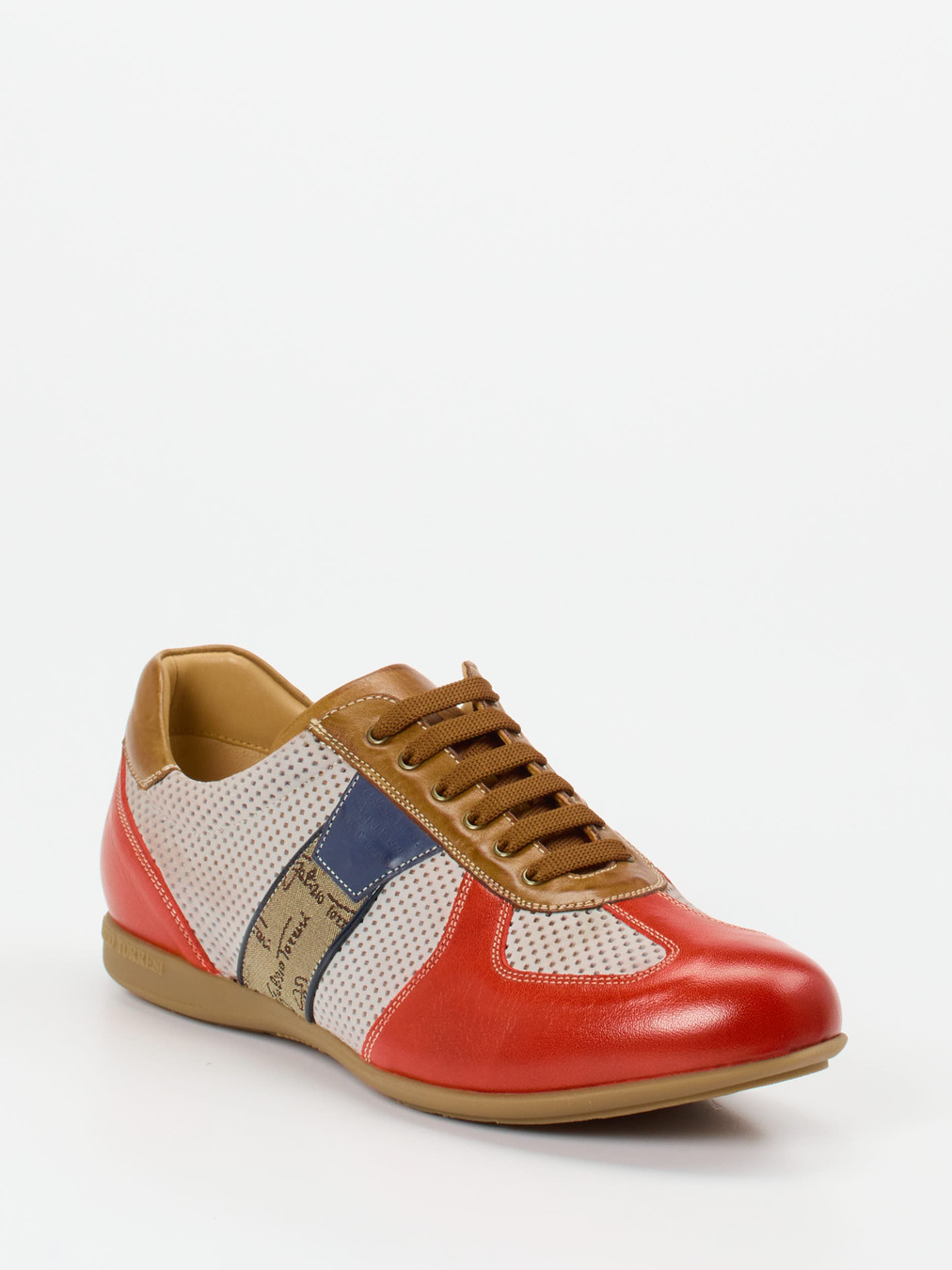 Galizio Torresi – Sneaker aus Kalbleder in Rot