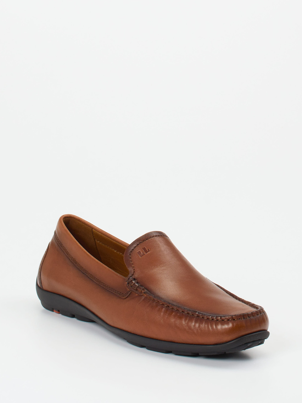 Lloyd – Loafer aus Kalbleder in Cognacbraun