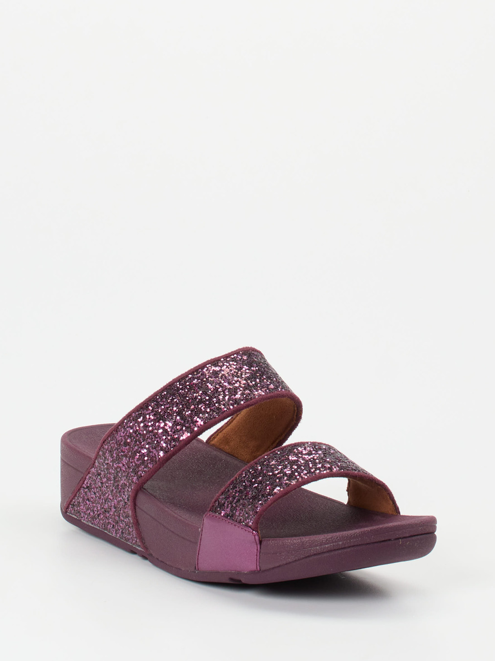 FitFlop – Pantolette aus Metallic mit Glitter-Finish
