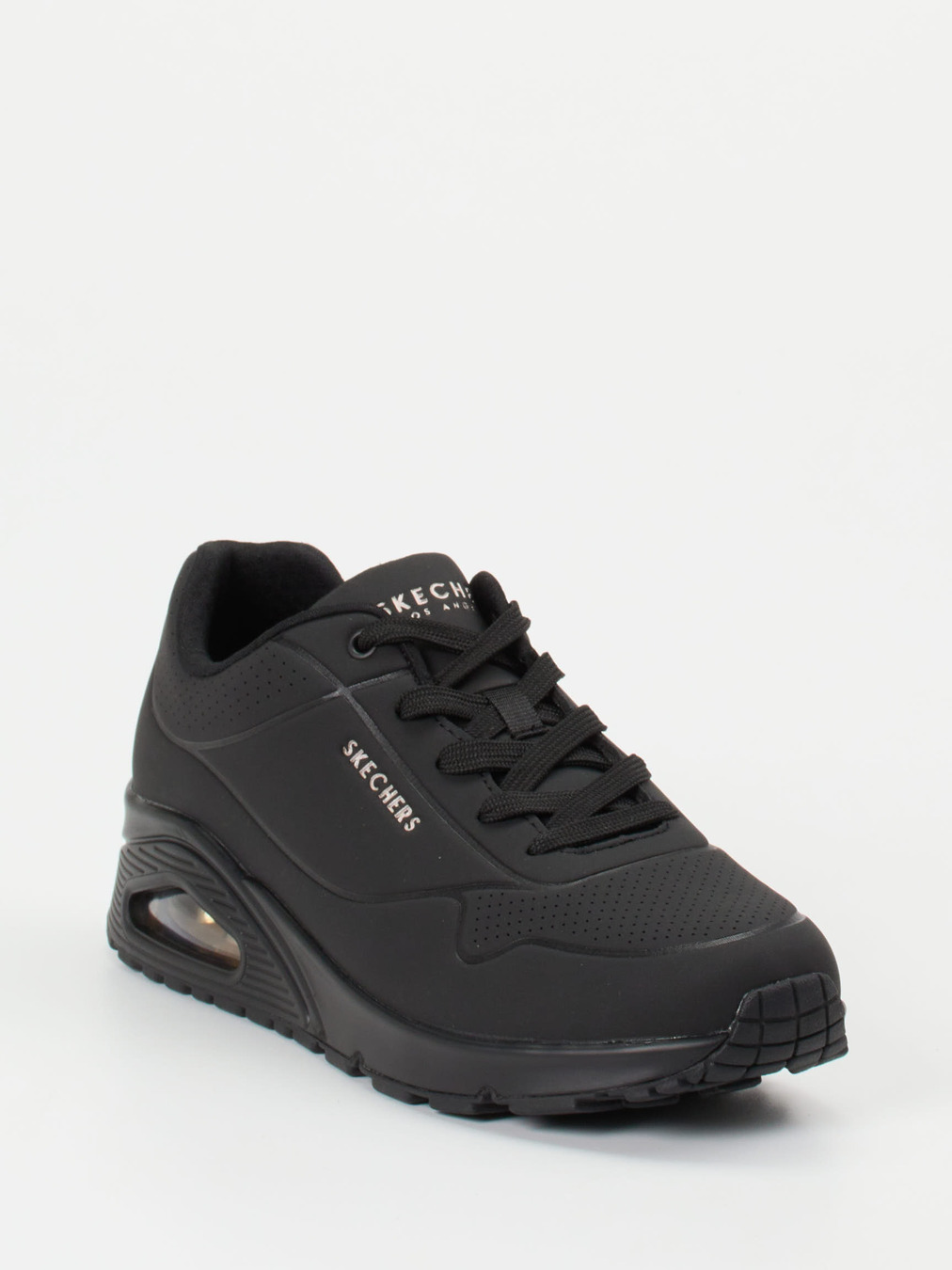 Skechers – Chunky Sneaker aus Synthetik schwarz