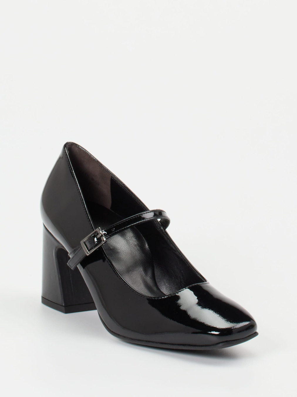 Paul Green – Mary Jane Pumps aus Lackleder schwarz