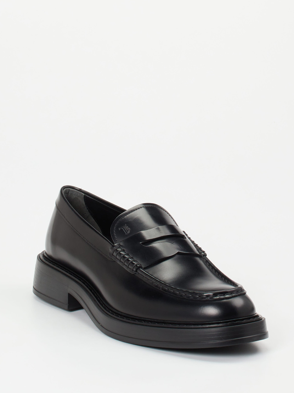 Tod's – Loafer aus Kalbleder in Schwarz