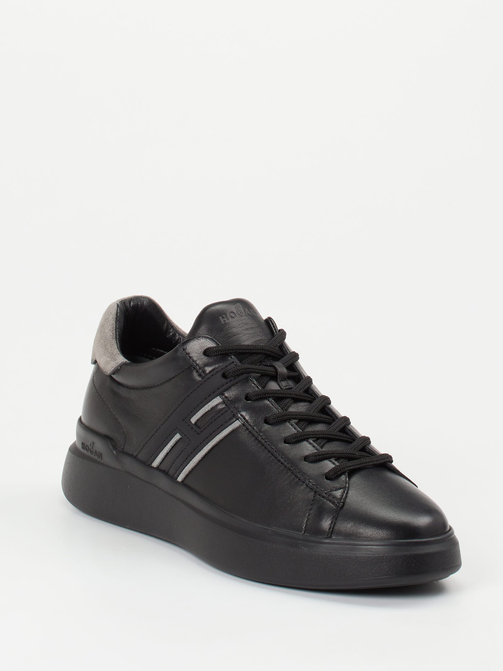 Hogan – Sneaker aus Kalbleder in Schwarz