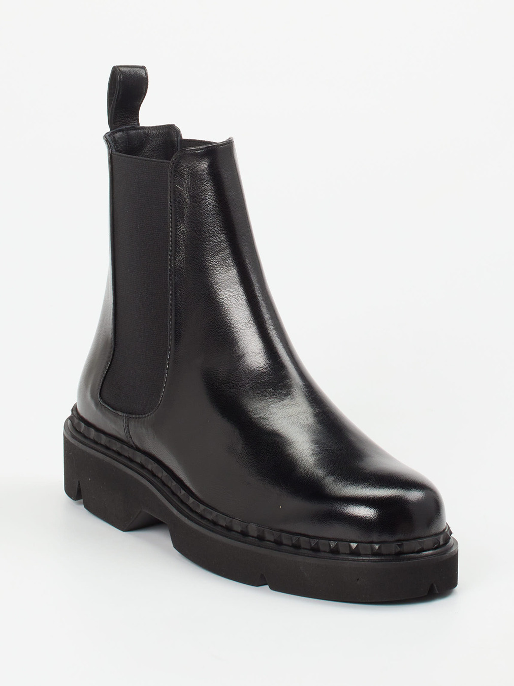 Konstantin Starke – Chelsea Boots aus Lammleder Schwarz