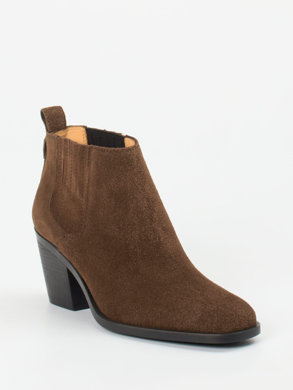 Tod's – Chelsea Boots aus Veloursleder Braun