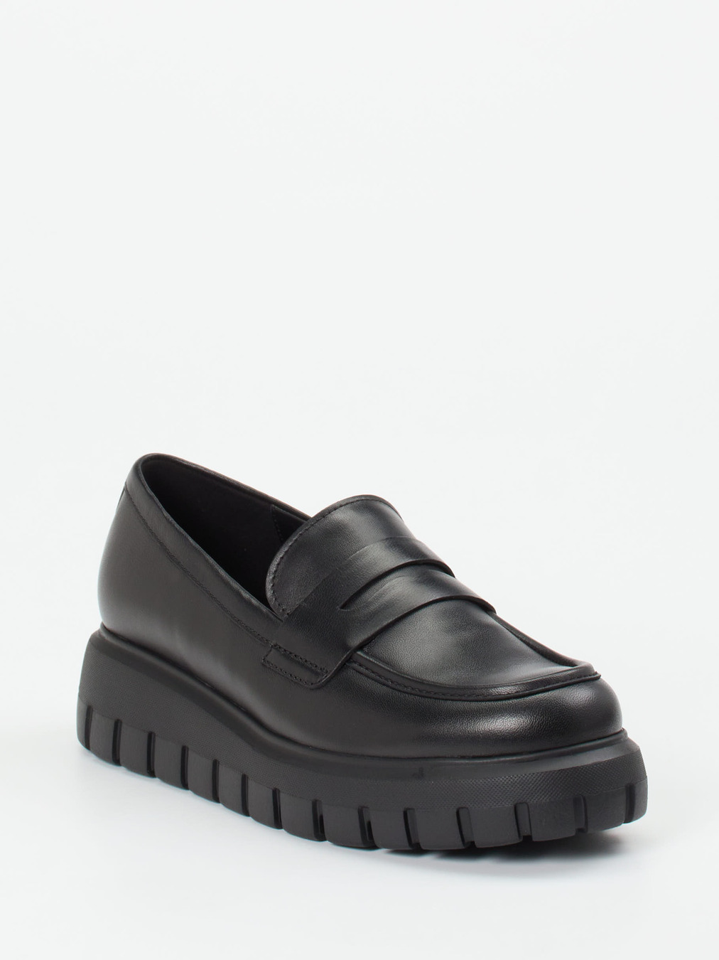 Gabor – Chunky-Loafer aus Lammleder Schwarz