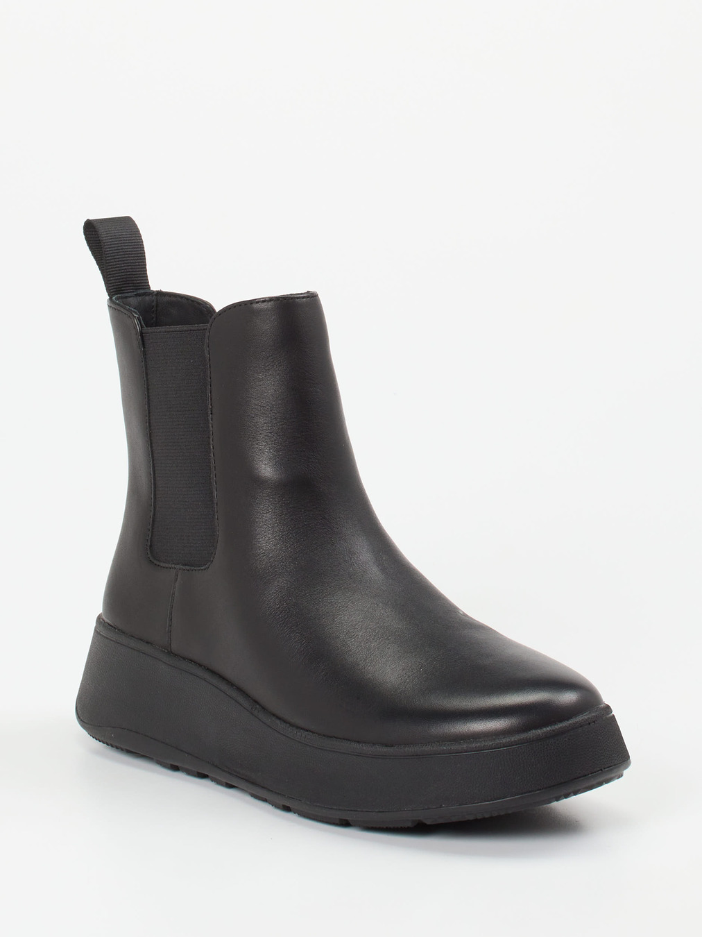 FitFlop – Chelsea Boots aus Kalbleder schwarz