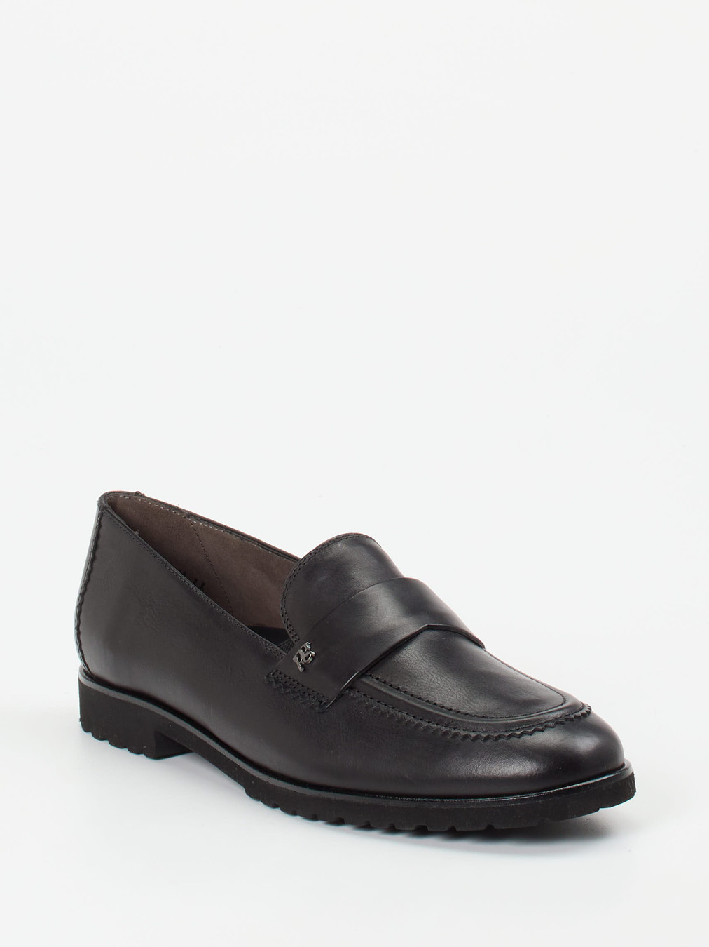 Paul Green – Loafer aus Kalbleder in Schwarz