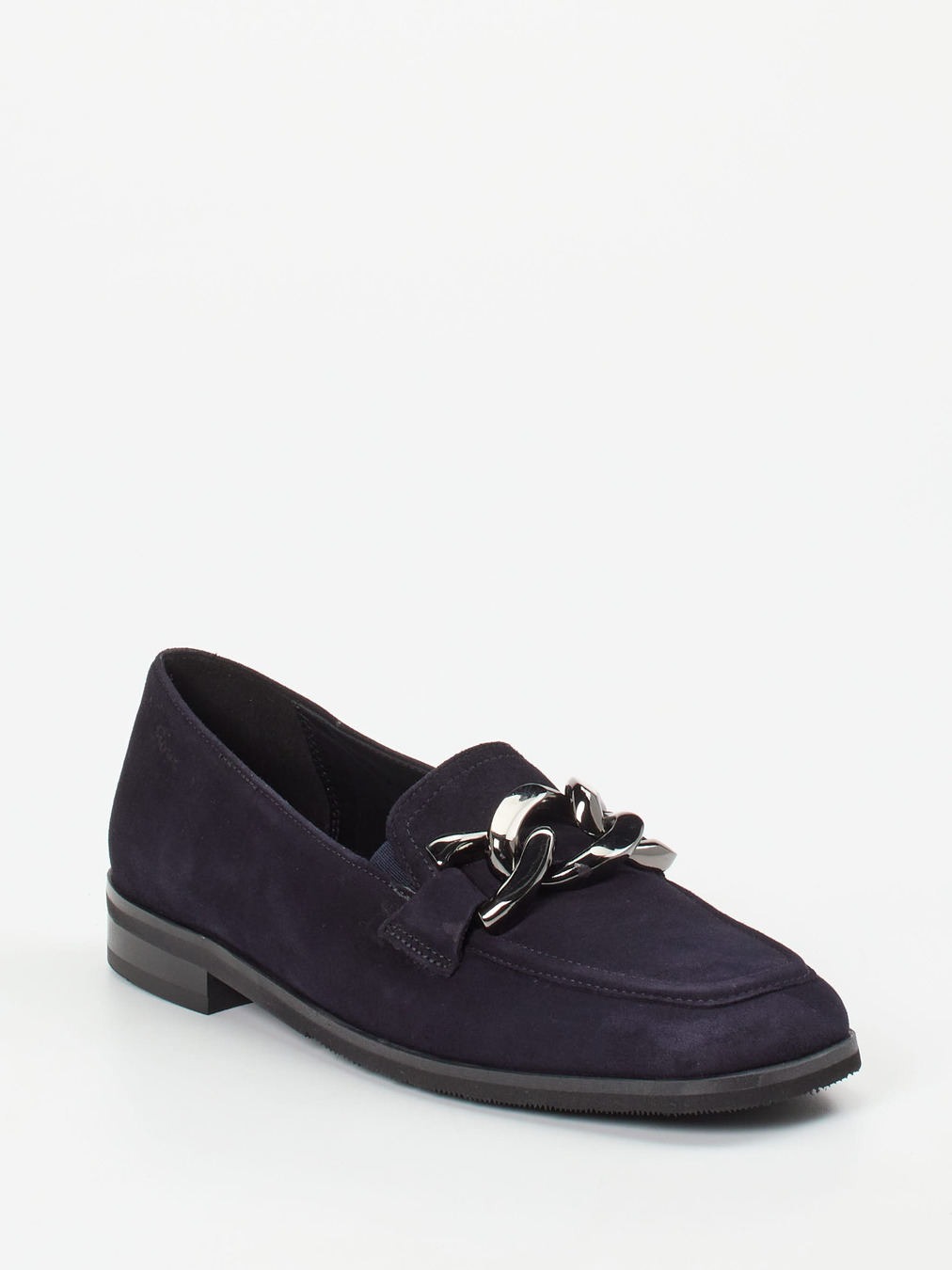 Sioux – Loafer aus Ziegen-Veloursleder Dunkelblau