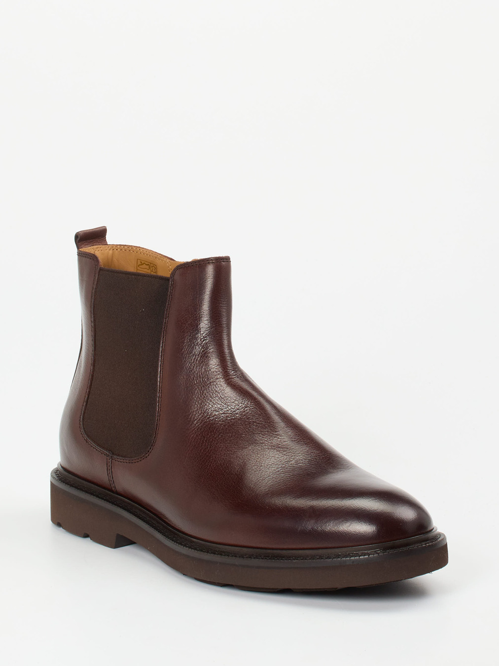 Henderson – Chelsea Boots aus Kalbleder dunkelbraun