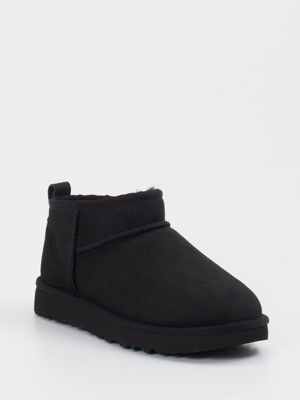 UGG – Stiefeletten aus Veloursleder schwarz