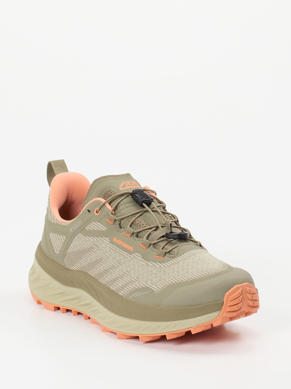 Lowa – Trailrunning-Sneaker aus Synthetik-Mesh grün