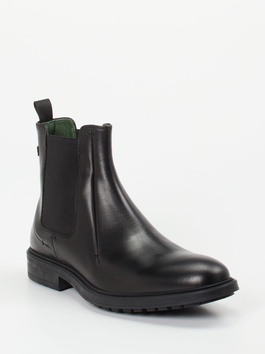 Galizio Torresi – Chelsea Boots aus Kalbleder Schwarz