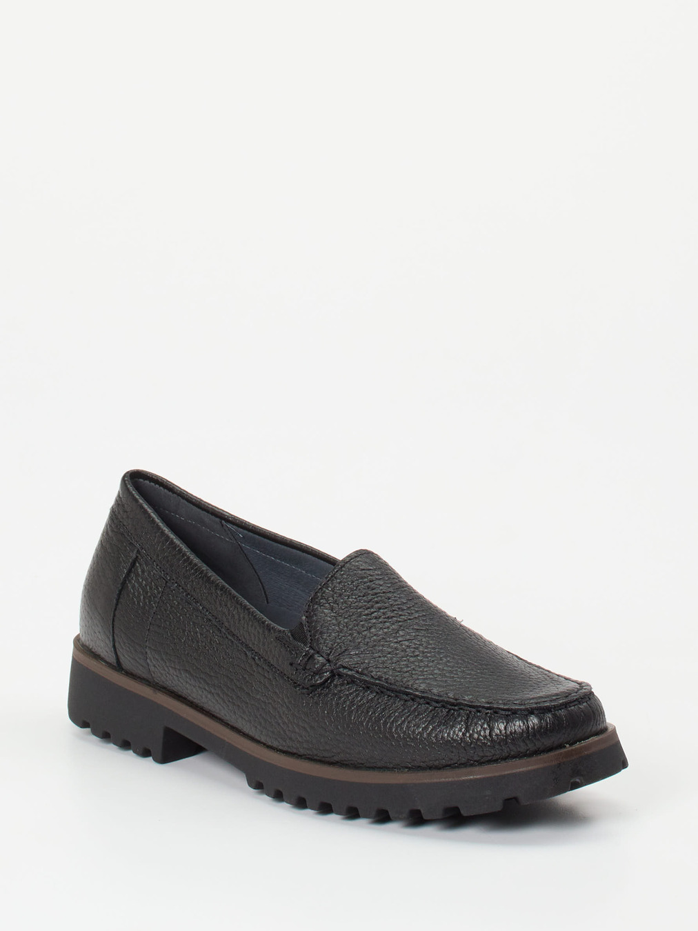 Waldläufer – Loafer aus Elchleder Schwarz