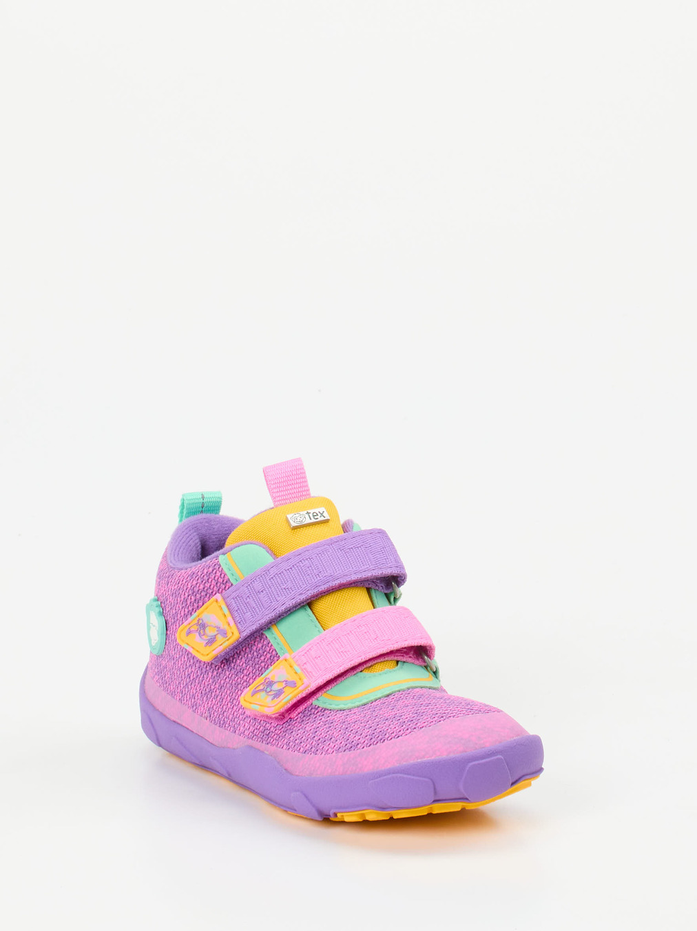 Affenzahn – Kinder-Sneaker aus gestricktem Textil Pink-Violett