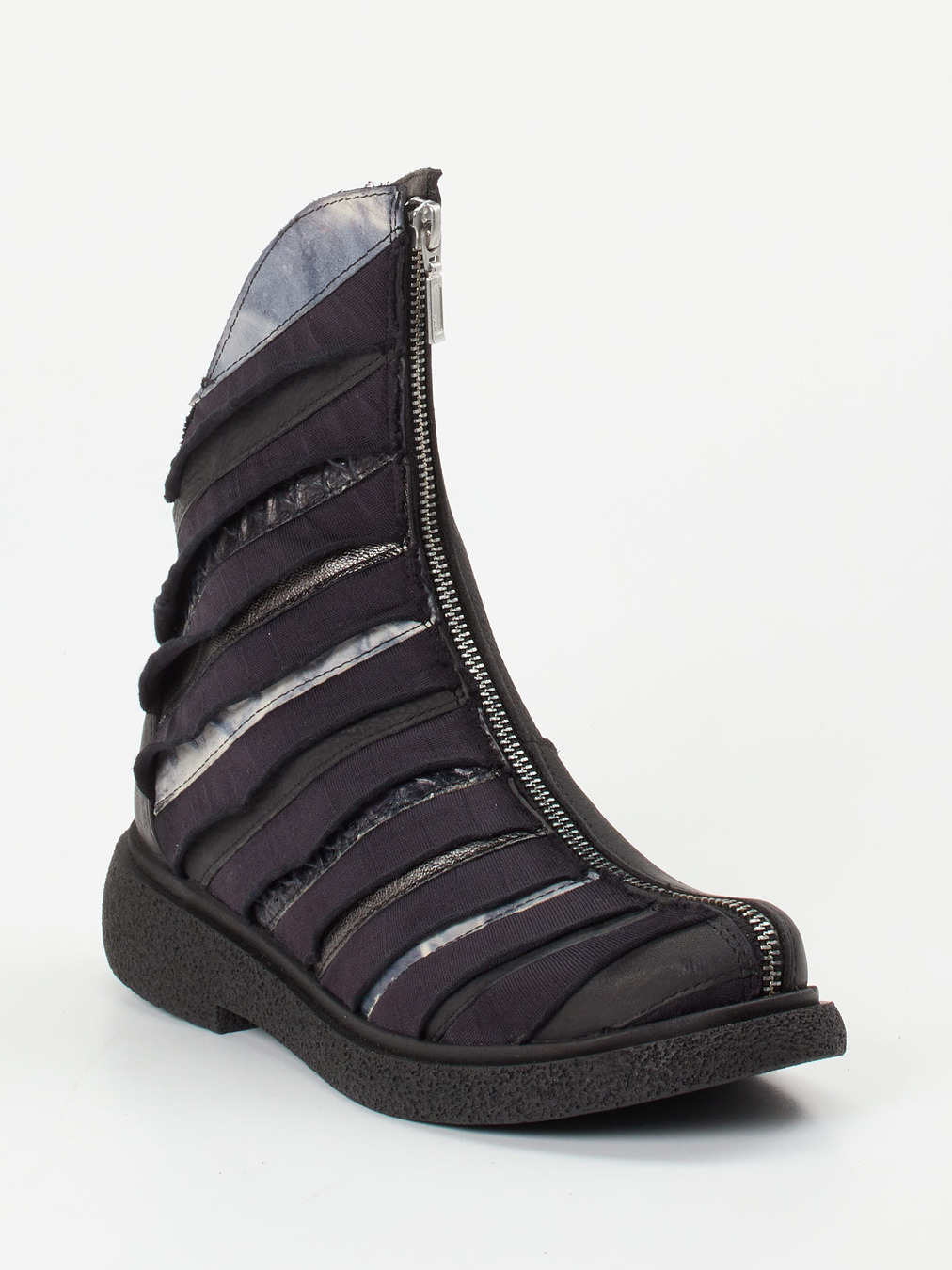 Papucei – Stiefeletten aus Leder mit Layer-Look