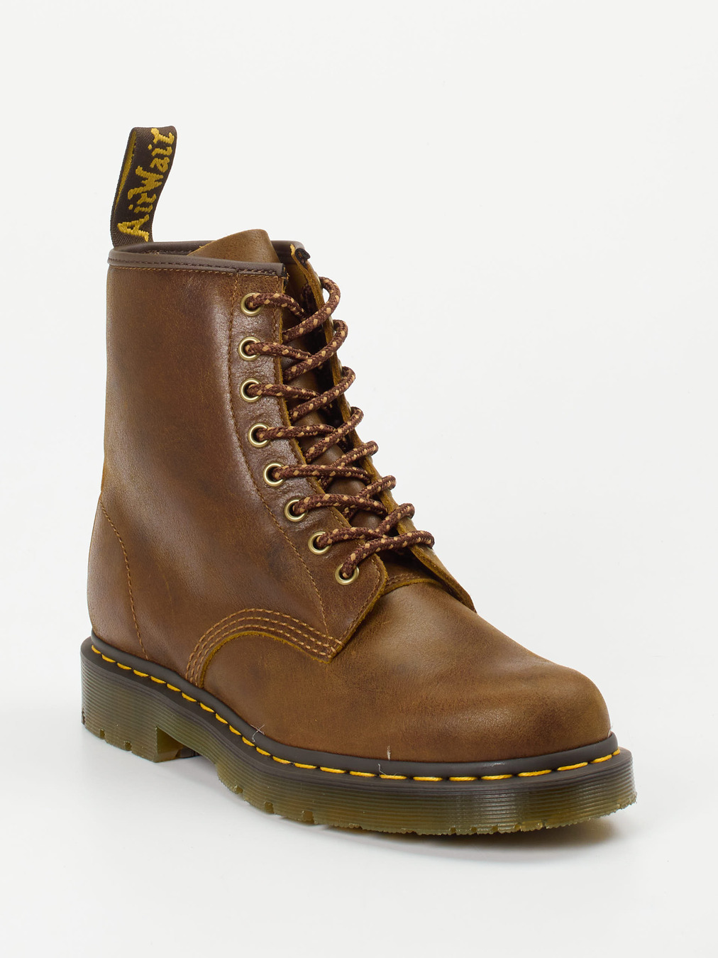 Dr. Martens – Worker Boots aus Fettleder braun