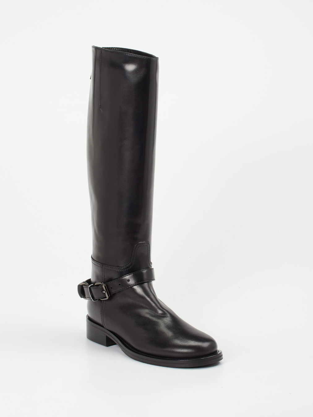 Konstantin Starke – Reitstiefel aus Kalbleder schwarz