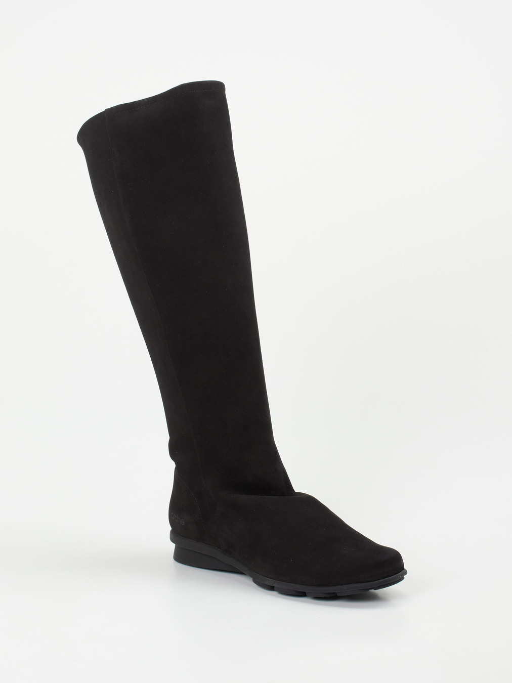 Arche – Kniehohe Stiefel aus Kalbleder schwarz
