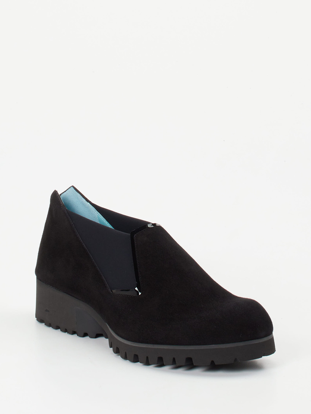 Thierry Rabotin – Slipper aus Veloursleder schwarz