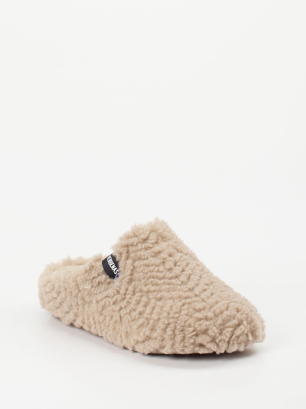 Verbenas – Pantoffeln aus Textil in Plüschoptik